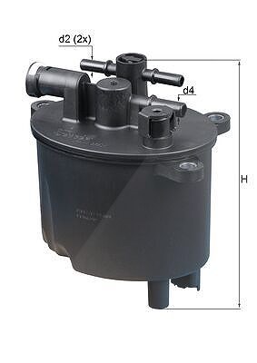 Mahle Kraftstofffilter [Hersteller-Nr. KL581] für Land Rover, Peugeot, Citroën, Mitsubishi, Fiat, Jaguar, Lancia, Ford
