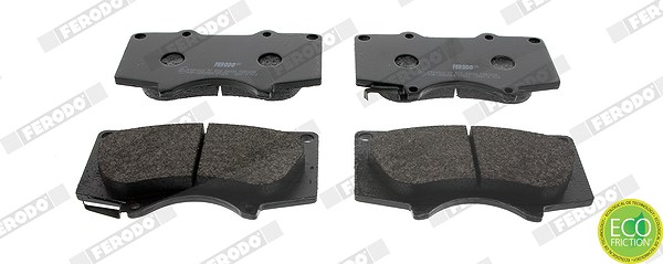 Ferodo Bremsbelagsatz, Scheibenbremse [Hersteller-Nr. FDB1698] für Toyota, Mitsubishi, Lexus
