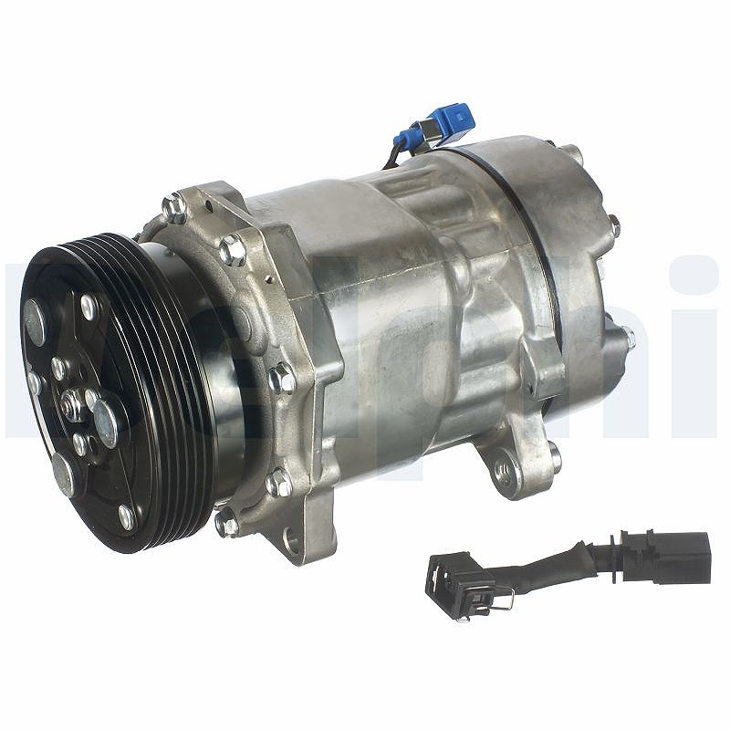 Delphi Kompressor, Klimaanlage [Hersteller-Nr. TSP0159060] für Audi, Seat, VW, Skoda, Ford
