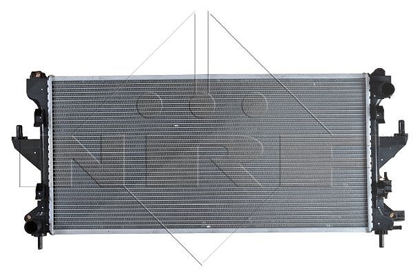 Nrf Kühler, Motorkühlung [Hersteller-Nr. 54204] für Citroën, Fiat, Peugeot