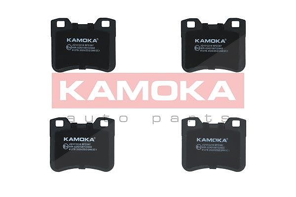 Kamoka Bremsbelagsatz, Scheibenbremse [Hersteller-Nr. JQ1012218] für Citroën, Peugeot