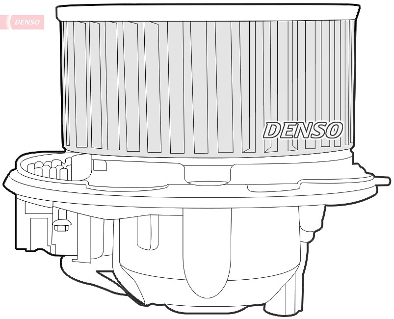 Denso Innenraumgebläse [Hersteller-Nr. DEA32003] für Skoda, Seat, VW, Audi