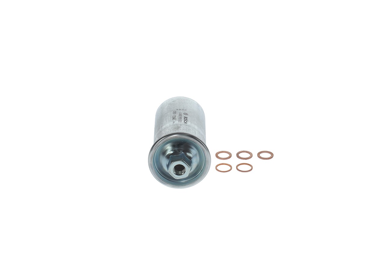 Bosch Kraftstofffilter [Hersteller-Nr. 0450905021] für Ford, VW, Fiat, Saab, Volvo, Audi, Ferrari, Peugeot, Lancia, Renault, Citroën