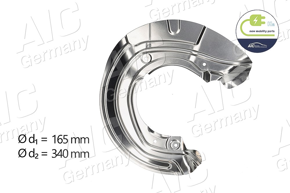 Aic Spritzblech, Bremsscheibe [Hersteller-Nr. 56977] für BMW