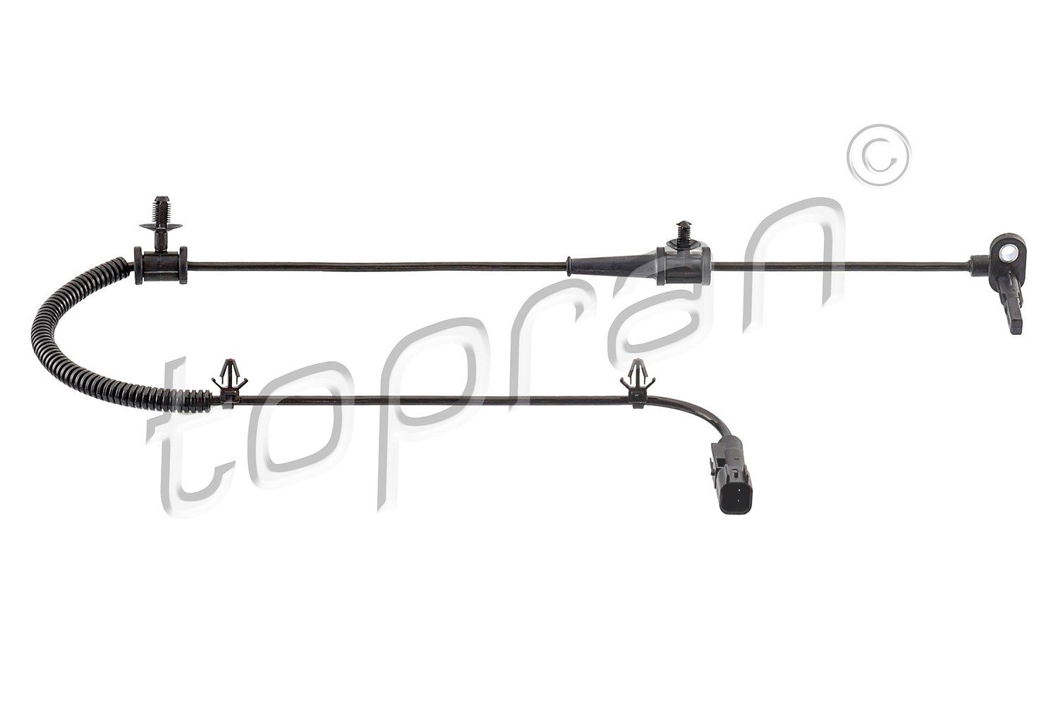 Topran Sensor, Raddrehzahl [Hersteller-Nr. 208490] für Opel, Vauxhall