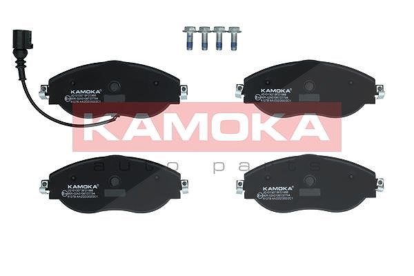 Kamoka Bremsbelagsatz, Scheibenbremse [Hersteller-Nr. JQ101307] für VW, Cupra, Audi, Skoda, Seat