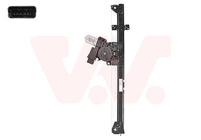 Van Wezel Fensterheber [Hersteller-Nr. 0982262] für Opel, Peugeot, Fiat, Citroën
