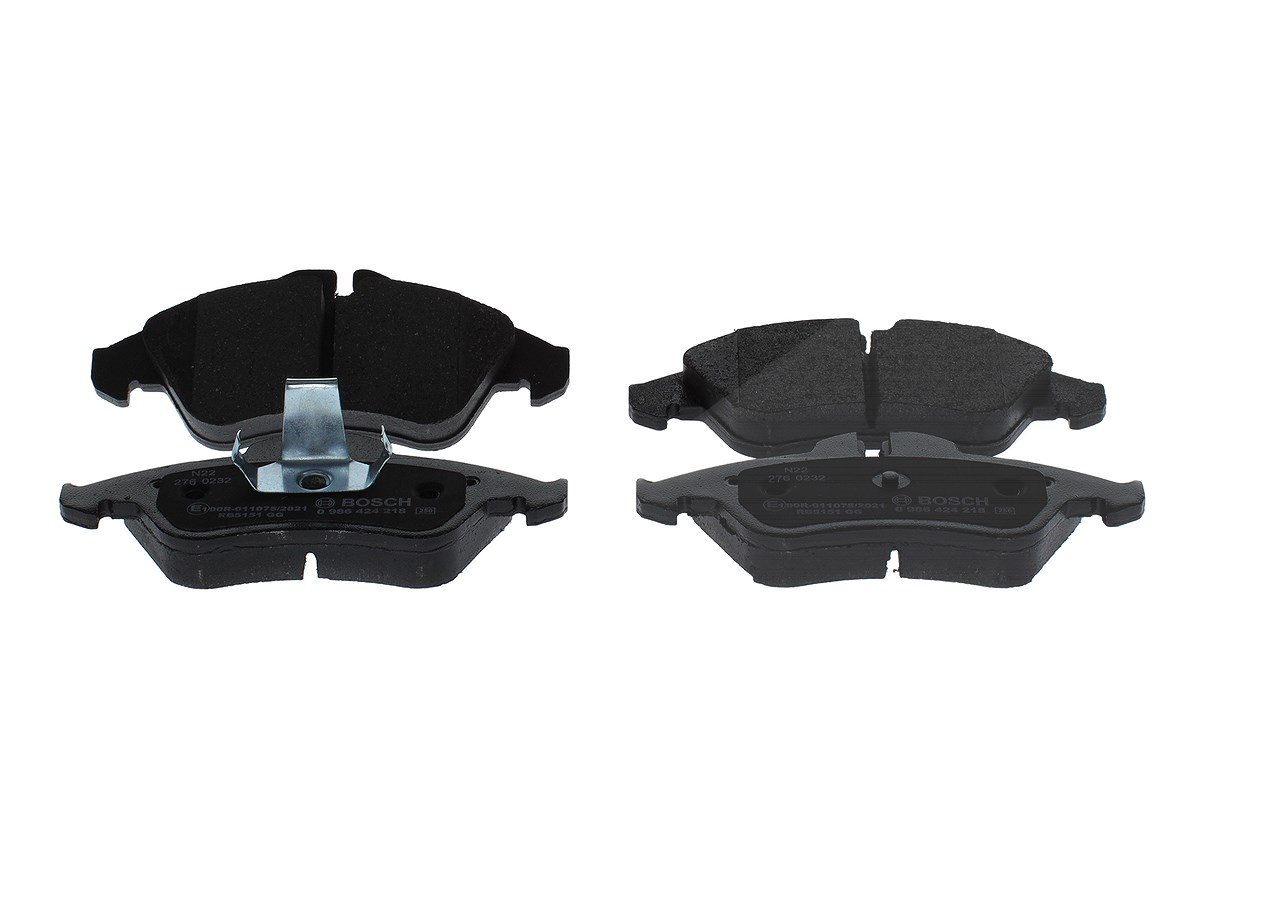 Bosch Bremsbelagsatz, Scheibenbremse [Hersteller-Nr. 0986424218] für Mercedes-Benz, VW