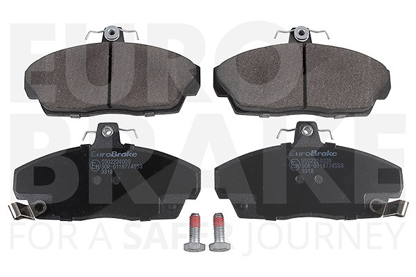 Eurobrake Bremsbelagsatz Vorderachse [Hersteller-Nr. 5502224009] für Honda, Lotus, Mg, Rover