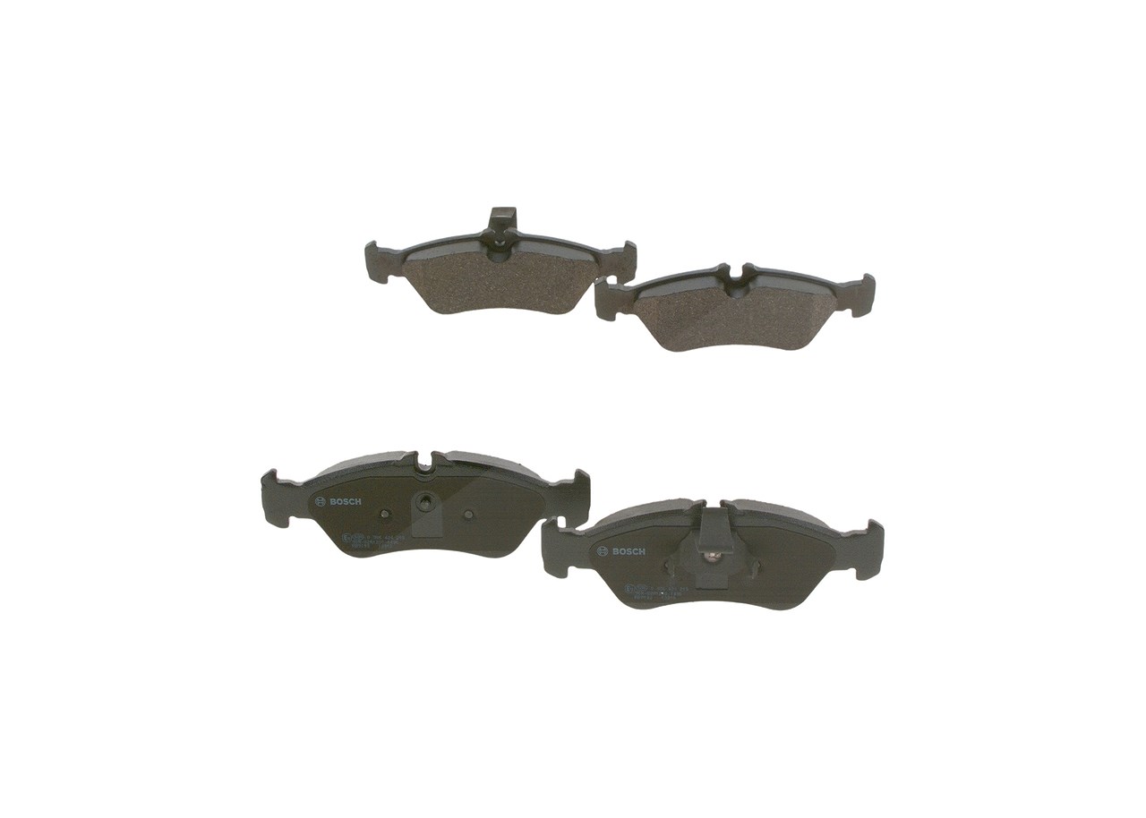Bosch Bremsbelagsatz, Scheibenbremse [Hersteller-Nr. 0986424219] für VW, Mercedes-Benz
