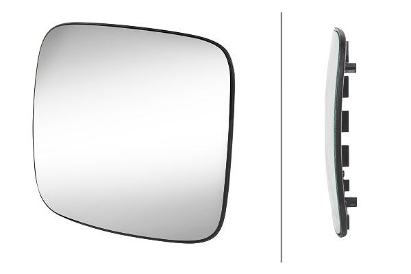 Hella Spiegelglas, Weitwinkelspiegel [Hersteller-Nr. 9MX563717-032] für Mercedes-Benz