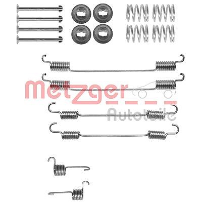 Metzger Autoteile Zubehörsatz, Bremsbacken [Hersteller-Nr. 105-0021] für Renault, Lada, Dacia