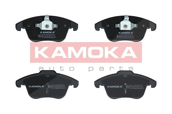 Kamoka Bremsbelagsatz, Scheibenbremse [Hersteller-Nr. JQ1013794] für Land Rover, Volvo, Jaguar, Ford