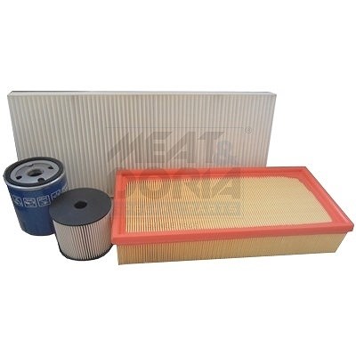 Meat & Doria Filter-Satz [Hersteller-Nr. FKFIA201] für Alfa Romeo, Fiat, Suzuki, Nissan, Citroën