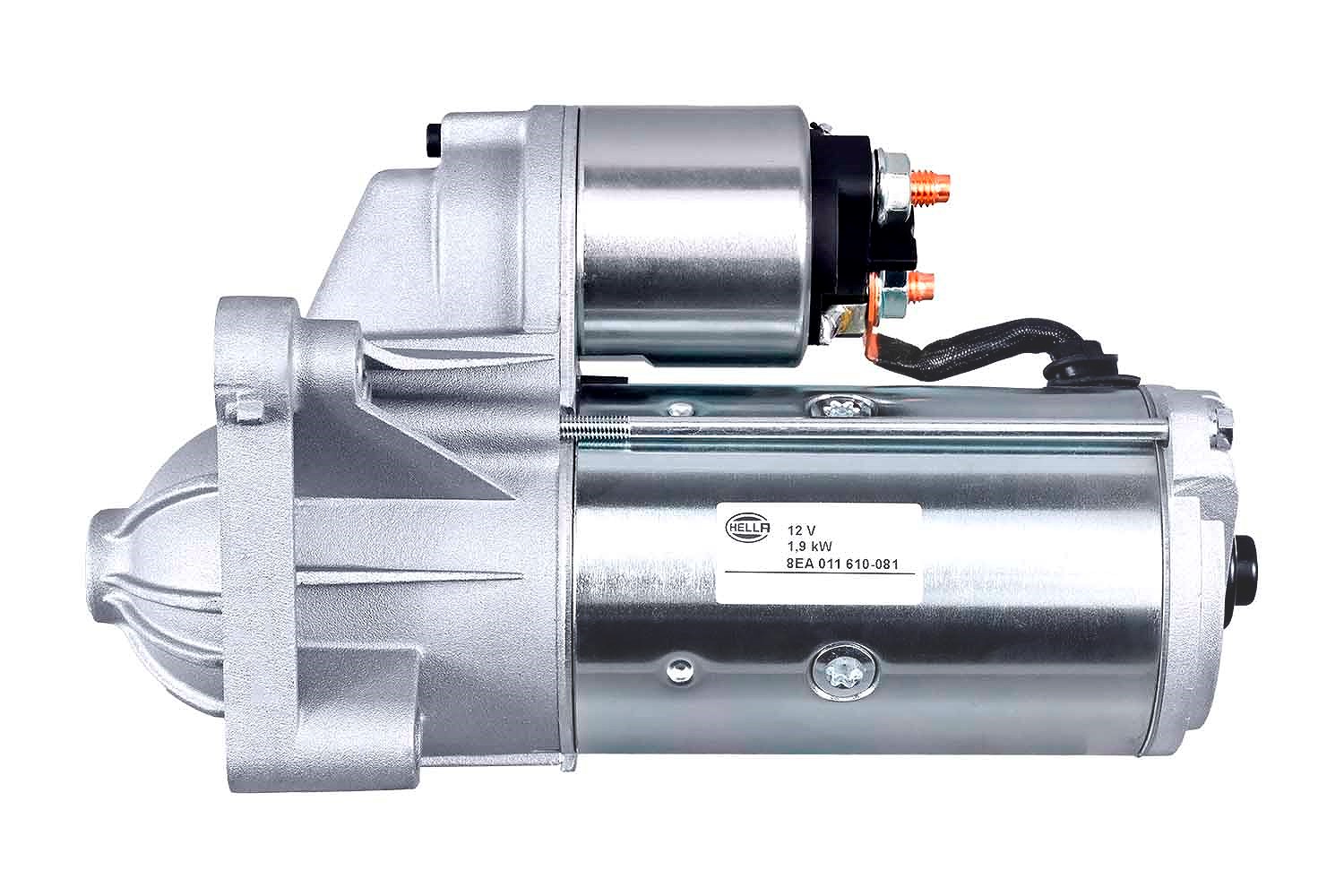 Hella Starter [Hersteller-Nr. 8EA011610-081] für Renault, Nissan, Volvo, Vauxhall, Suzuki, Mitsubishi, Opel