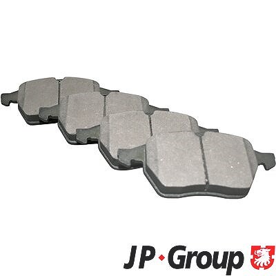 Jp Group Bremsbeläge vorne (Satz) [Hersteller-Nr. 1263601010] für Opel, Saab, Chevrolet, Vauxhall