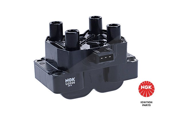 Ngk Zündspule [Hersteller-Nr. 48025] für Fiat, Ferrari, Fso, Alfa Romeo, Kia, Land Rover, Peugeot, Lancia, Moskvich, Citroën, Proton, Dacia