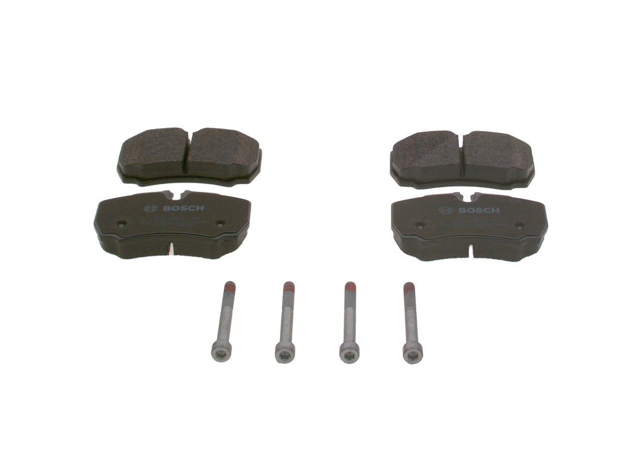 Bosch Bremsbelagsatz, Scheibenbremse [Hersteller-Nr. 0986424750] für Iveco