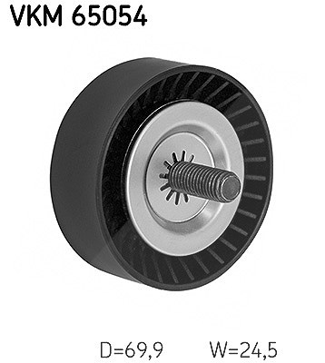 Skf Umlenk-/Führungsrolle, Keilrippenriemen [Hersteller-Nr. VKM65054] für Citroën, Mitsubishi, Fiat, Jeep, Chrysler, Peugeot, Dodge, Lancia