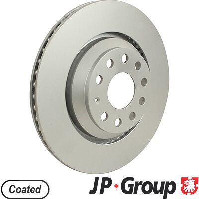 Jp Group 1x Bremsscheibe [Hersteller-Nr. 1163201000] für Seat, Skoda, Cupra, Audi, VW