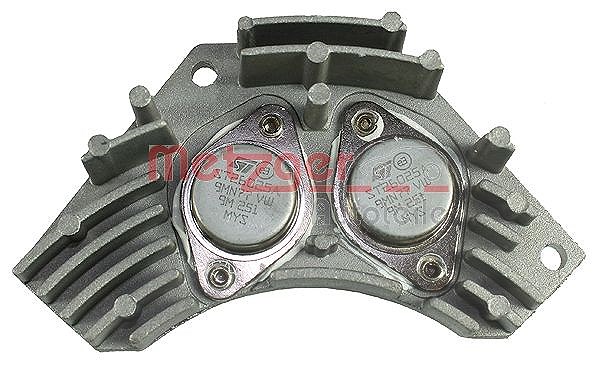Metzger Autoteile Steuergerät, Heizung/Lüftung [Hersteller-Nr. 0917025] für Citroën, Peugeot