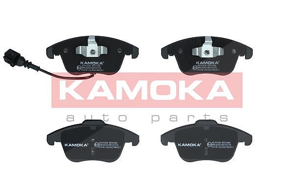 Kamoka Bremsbelagsatz, Scheibenbremse [Hersteller-Nr. JQ101226] für Audi, Seat, VW