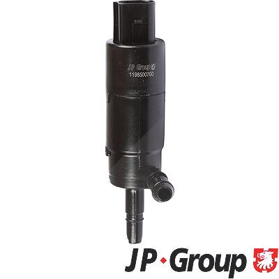 Jp Group Waschwasserpumpe für Scheinwerferreinigung [Hersteller-Nr. 1198500700] für Skoda, Audi, Opel, VW, BMW, Seat, Mini, Porsche, Vauxhall, Ford