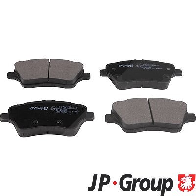 Jp Group Bremsbelagsatz, Scheibenbremse [Hersteller-Nr. 1563607510] für Ford