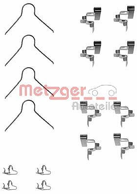 Metzger Autoteile Zubehörsatz, Scheibenbremsbelag [Hersteller-Nr. 109-1030] für Toyota