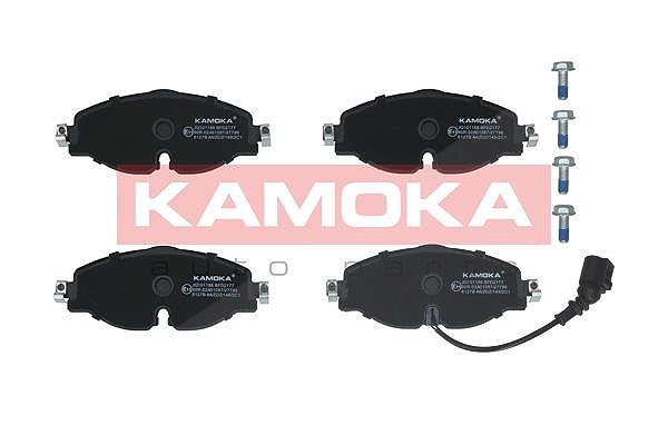 Kamoka Bremsbelagsatz, Scheibenbremse [Hersteller-Nr. JQ101186] für VW, Cupra, Skoda, Seat, Audi