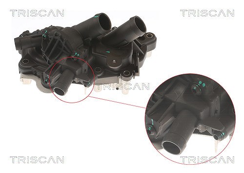 Triscan Wasserpumpe [Hersteller-Nr. 860029060H] für Skoda, Cupra, Seat, VW, Audi