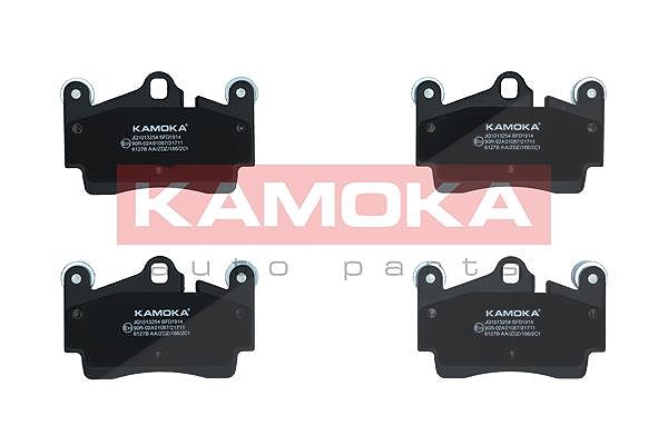 Kamoka Bremsbelagsatz, Scheibenbremse [Hersteller-Nr. JQ1013254] für VW, Audi, Porsche
