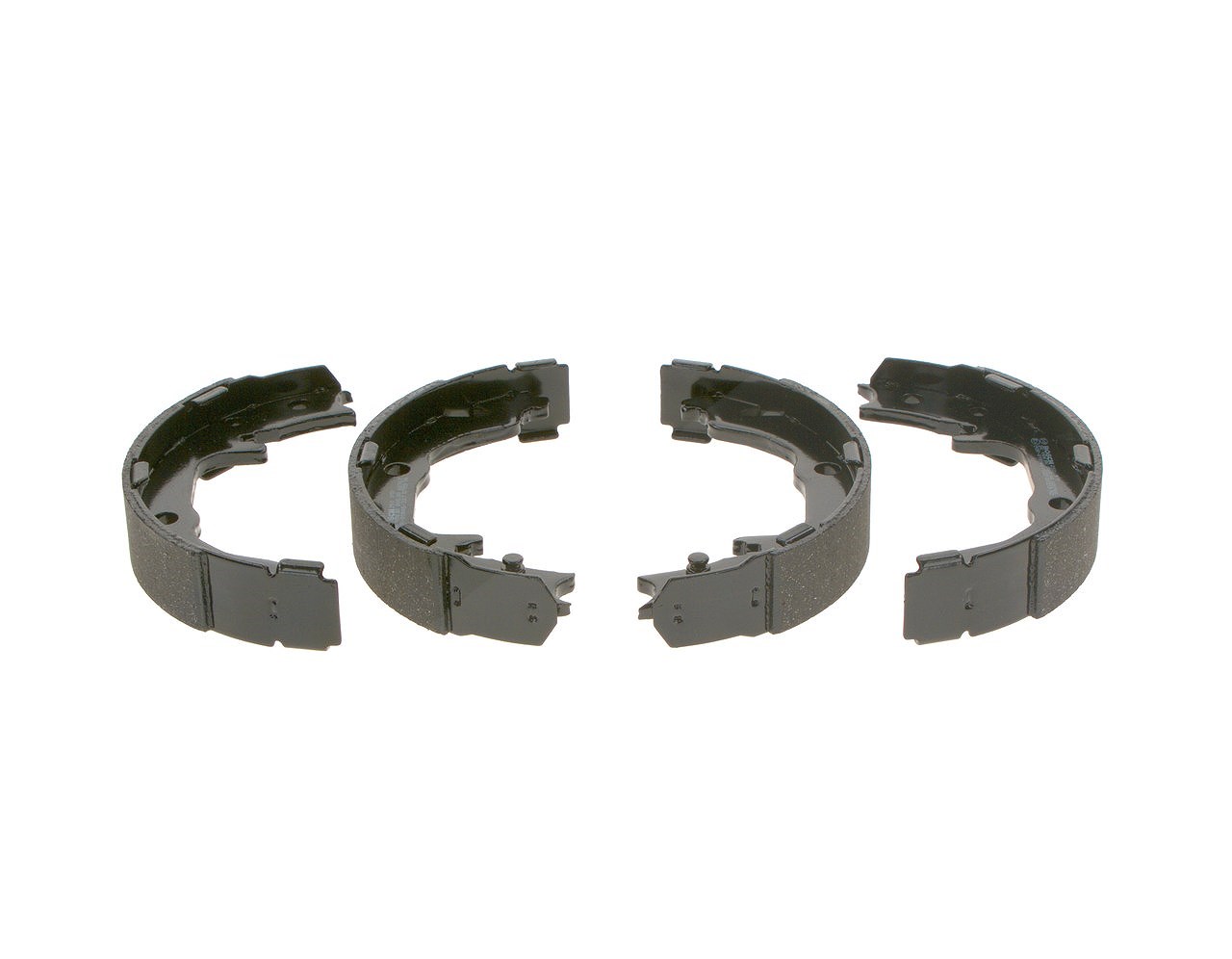 Bosch Bremsbackensatz, Feststellbremse [Hersteller-Nr. 0986487766] für Mitsubishi, Dodge, Jeep, Peugeot, Citroën, Chrysler, Lancia