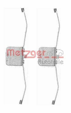 Metzger Autoteile Zubehörsatz, Scheibenbremsbelag [Hersteller-Nr. 109-1639] für Opel, Saab, Seat, Audi, Cadillac, Skoda, VW, Vauxhall, Volvo, Renault,