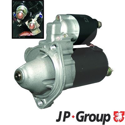 Jp Group Anlasser [Hersteller-Nr. 1190301800] für VW, Audi, Skoda
