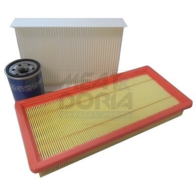 Meat & Doria Filter-Satz [Hersteller-Nr. FKFIA067] für Mitsubishi, Mazda, Opel, Fiat, Honda, Ford, Alfa Romeo, Citroën, Proton, Nissan, Volvo