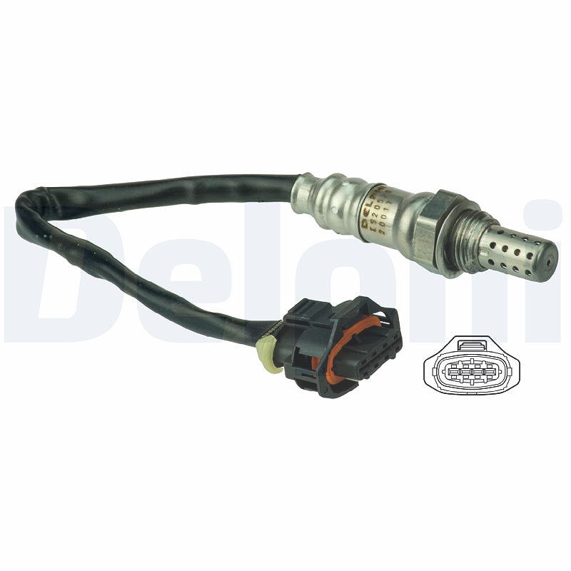 Delphi Lambdasonde [Hersteller-Nr. ES20526-12B1] für Opel, Vauxhall, Chevrolet