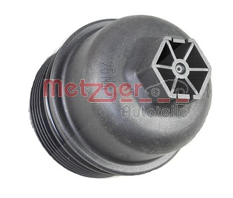 Metzger Autoteile Deckel, Ölfiltergehäuse [Hersteller-Nr. 2370049] für Renault, Vauxhall, Opel, Nissan, Fiat