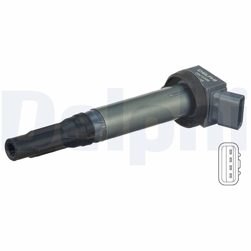 Delphi Zündspule [Hersteller-Nr. GN10366-12B1] für Lexus, Toyota