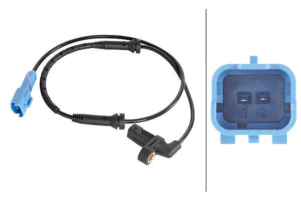 Hella Sensor, Raddrehzahl [Hersteller-Nr. 6PU012806-071] für Peugeot