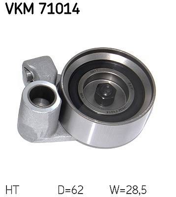 Skf Spannrolle, Zahnriemen [Hersteller-Nr. VKM71014] für Toyota
