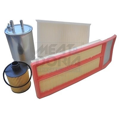 Meat & Doria Filter-Satz [Hersteller-Nr. FKFIA053] für Chevrolet, Citroën, Opel, Fiat, Suzuki, Alfa Romeo, Ford, Chrysler
