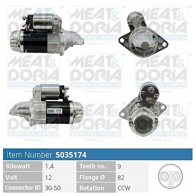 Meat & Doria Starter [Hersteller-Nr. 5035174] für Subaru