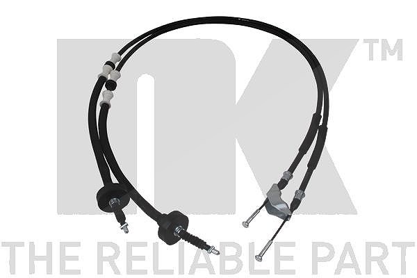 Nk Handbremsseil hinten links + rechts [Hersteller-Nr. 9036142] für Opel, Chevrolet, Vauxhall