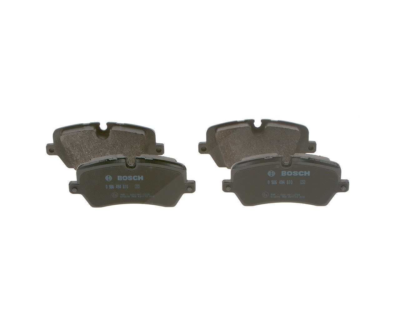 Bosch Bremsbelagsatz, Scheibenbremse [Hersteller-Nr. 0986494810] für Land Rover