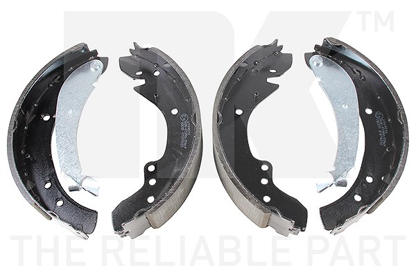 Nk Bremsbackensatz für Trommelbremse [Hersteller-Nr. 2799573] für Peugeot, Citroën, Fiat