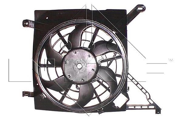 Nrf Lüfter, Motorkühlung [Hersteller-Nr. 47309] für Vauxhall, Opel