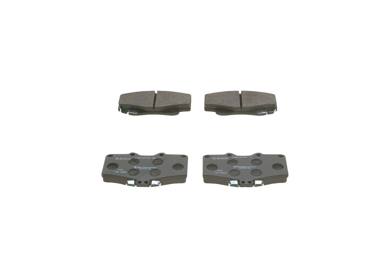 Bosch Bremsbelagsatz, Scheibenbremse [Hersteller-Nr. 0986424268] für Toyota, VW