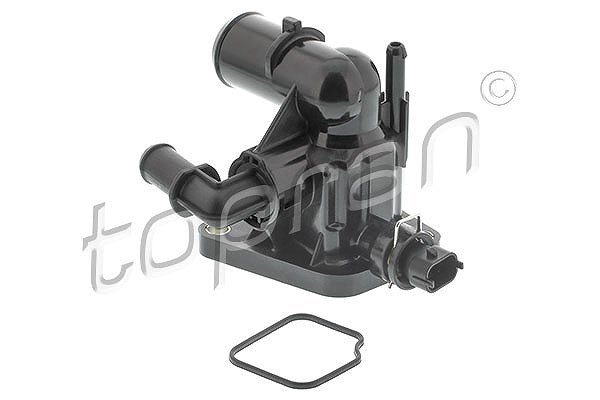 Topran Thermostatgehäuse [Hersteller-Nr. 208380] für Chevrolet, Lancia, Vauxhall, Peugeot, Opel, Citroën, Alfa Romeo, Fiat, Ford