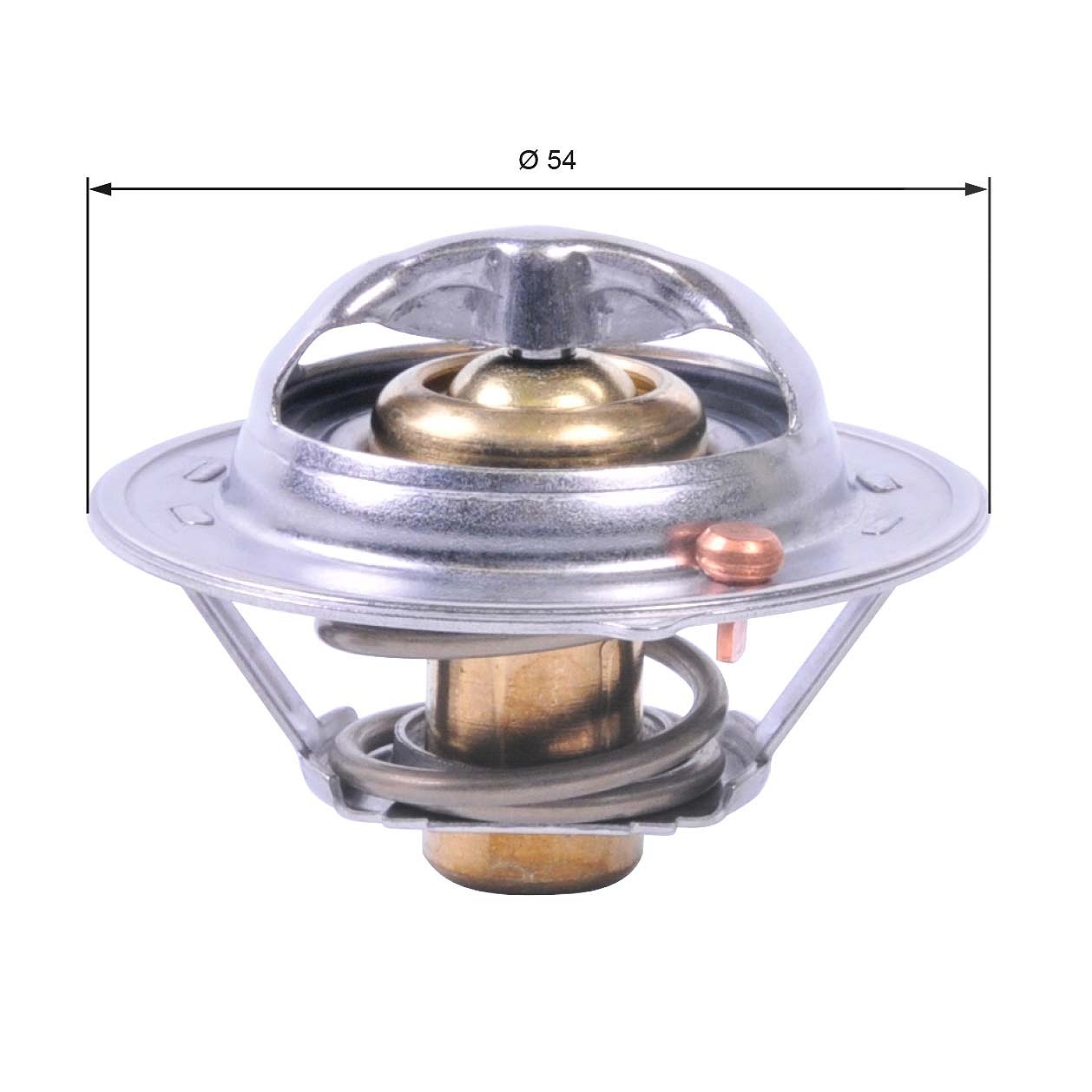Gates Thermostat, Kühlmittel [Hersteller-Nr. TH41782G1] für Renault, Kia, Dacia, Nissan, Hyundai